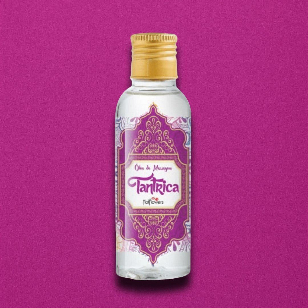 Óleo Tântrica Para Massagem Sensual 120ml Hot Flowers