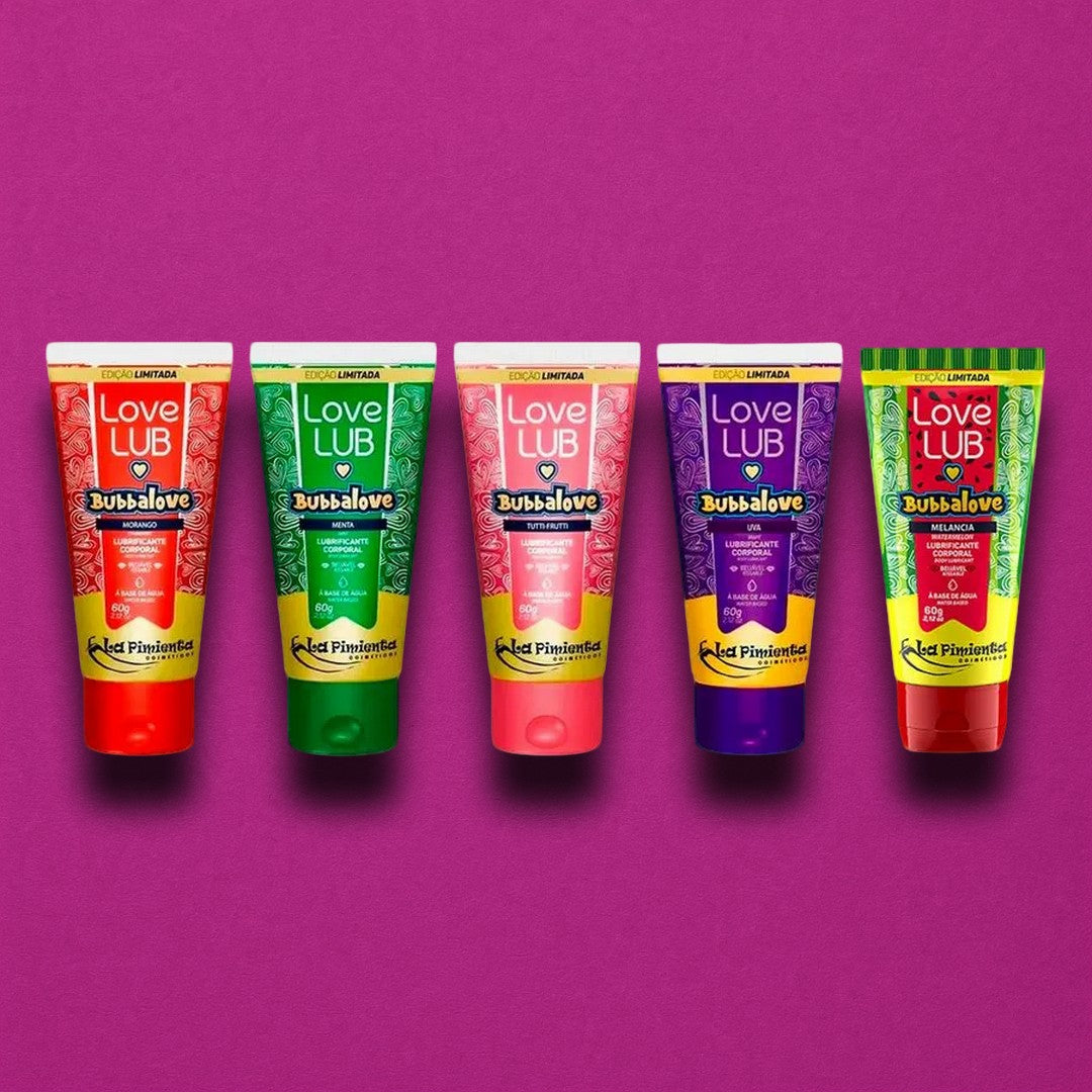 Lubrificante Íntimo Love Lub Bubbalove 60g La Pimienta
