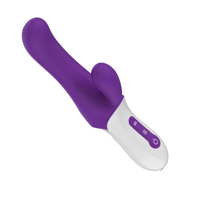 Vibrador com Estimulador e Aquecimento
