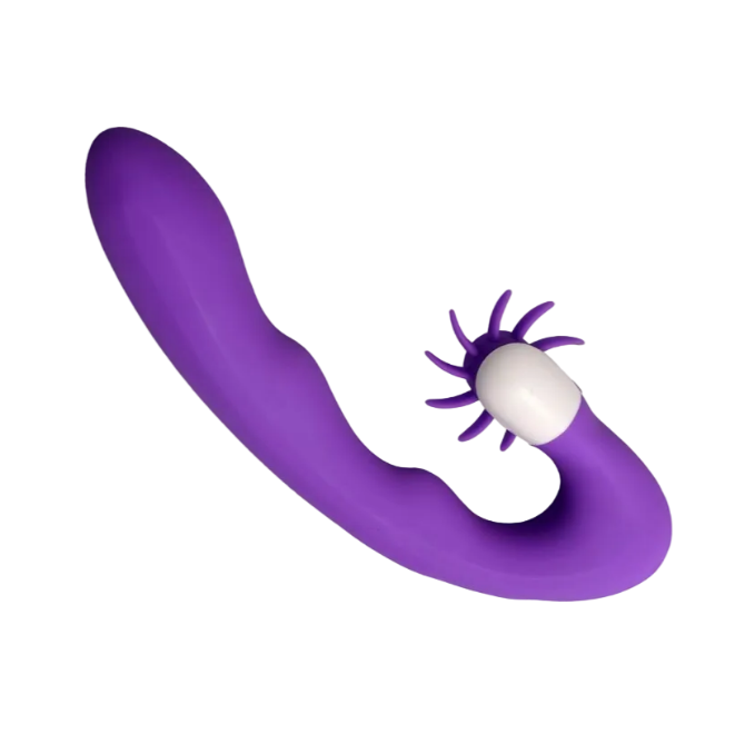 Vibrador com Língua Estimuladora de Clitóris e Aquecimento