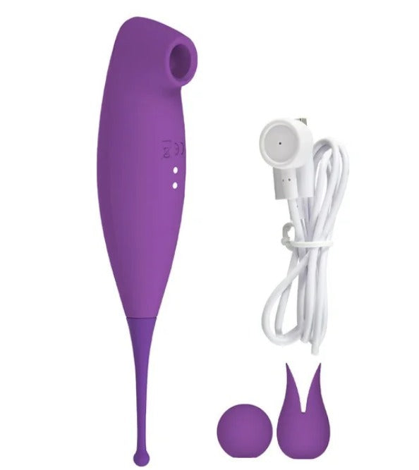 Sugador e Vibrador de Clitóris